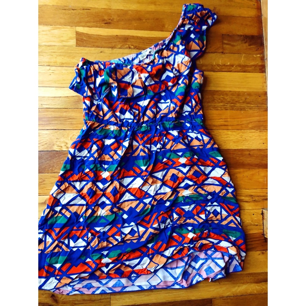 One shoulder summer dress